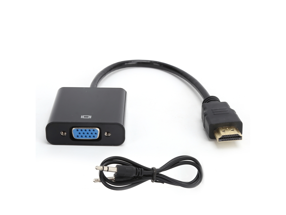 Cable Convertidor De Interfaz Multimedia Hd A Vga Con Audio De 3,5 Mm Para Chromebook/raspberry Pi/xbox