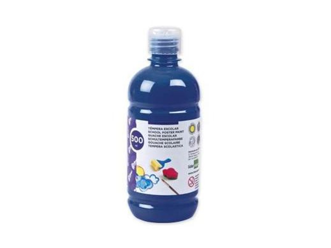 Liderpapel Gouache Escolar 500 Ml Azul Marino