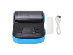 Impresora Térmica 80mm Bluetooth Inalámbrica Alta Velocidad Bajo Ruido Impresora De Tickets Portátil