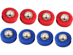 Accesorios Para Juegos De Mesa Con Discos, 8 Piezas De Acero Y Plástico, Mejoran La Coordinación.
