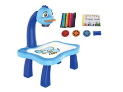 Mesa De Aprendizaje Infantil Con Proyector Inteligente, Pizarra Extraíble, Juguete Educativo Para Niños.