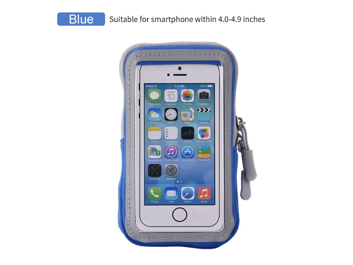 Bolsa De Brazo (pantalla Táctil De Teléfono, Almacenamiento De Llaves) Deportes Running Transpirable Universal