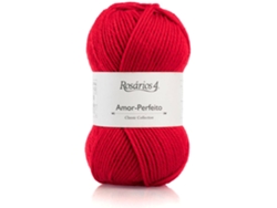 Hilo de Lana ROSARIOS 4 Amor-Perfeito P149881 (Rojo - 10x18x6 cm - Lana)