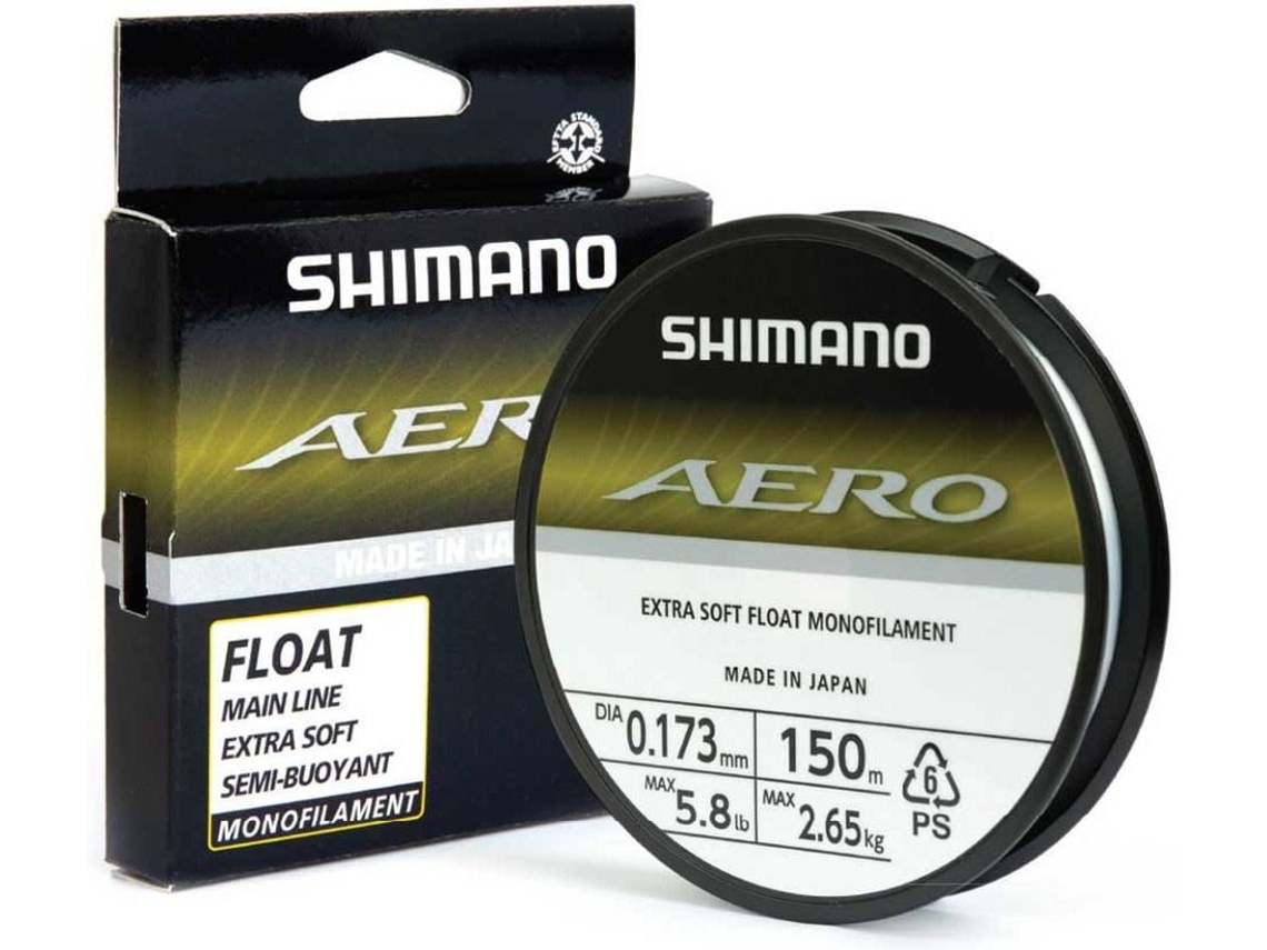 Línea de Pesca de monofilamento SHIMANO Aero Float Line (0.192 mm - 0,20 mm)