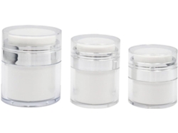 Juego De 3 Frascos Vacíos Para Cosméticos Y Cremas, Tarros De Almacenamiento Resistentes Al Desgaste.
