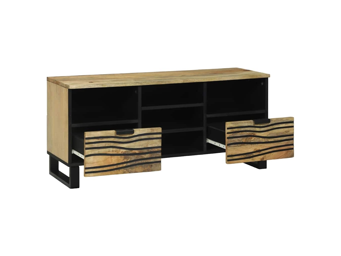 Muebles de TV marrones 100x33x46 cm Madera procesada MAISON EXCLUSIVE