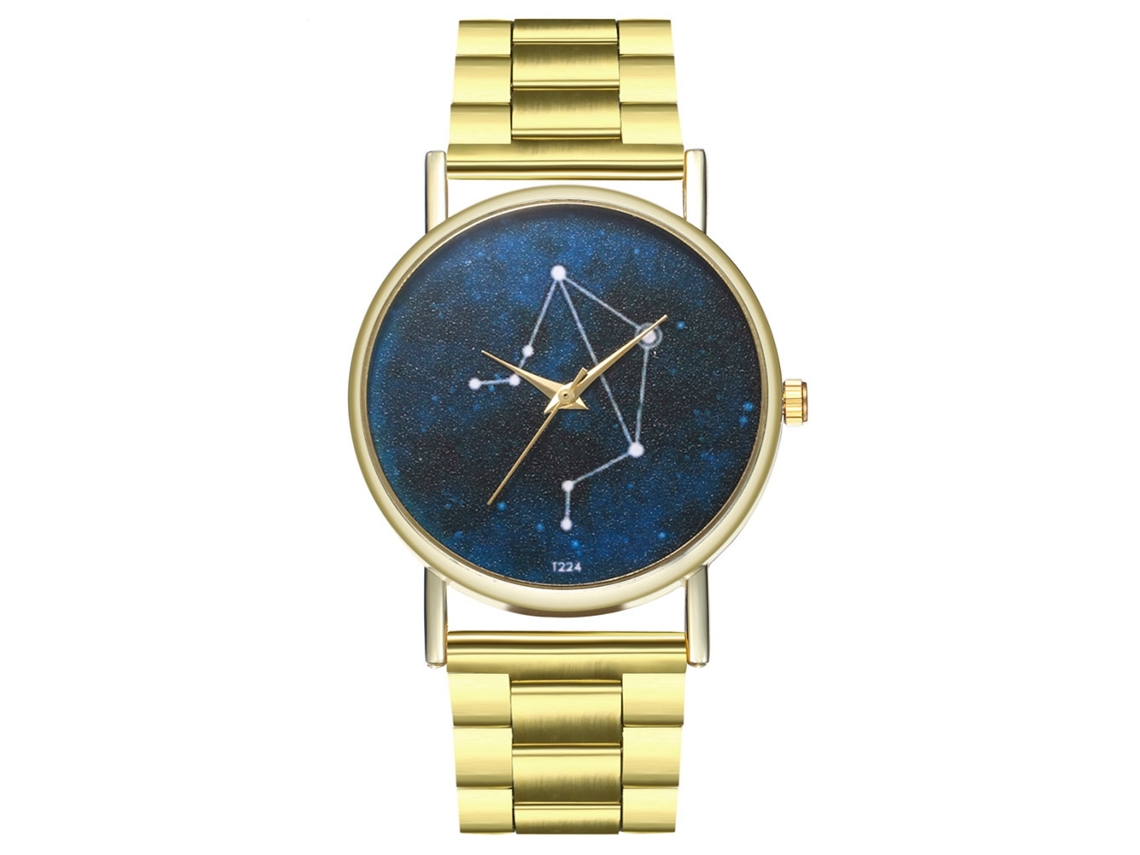 Reloj De Pulsera Analógico De Cuarzo Para Mujer Con Correa De Acero Zhoulianfa