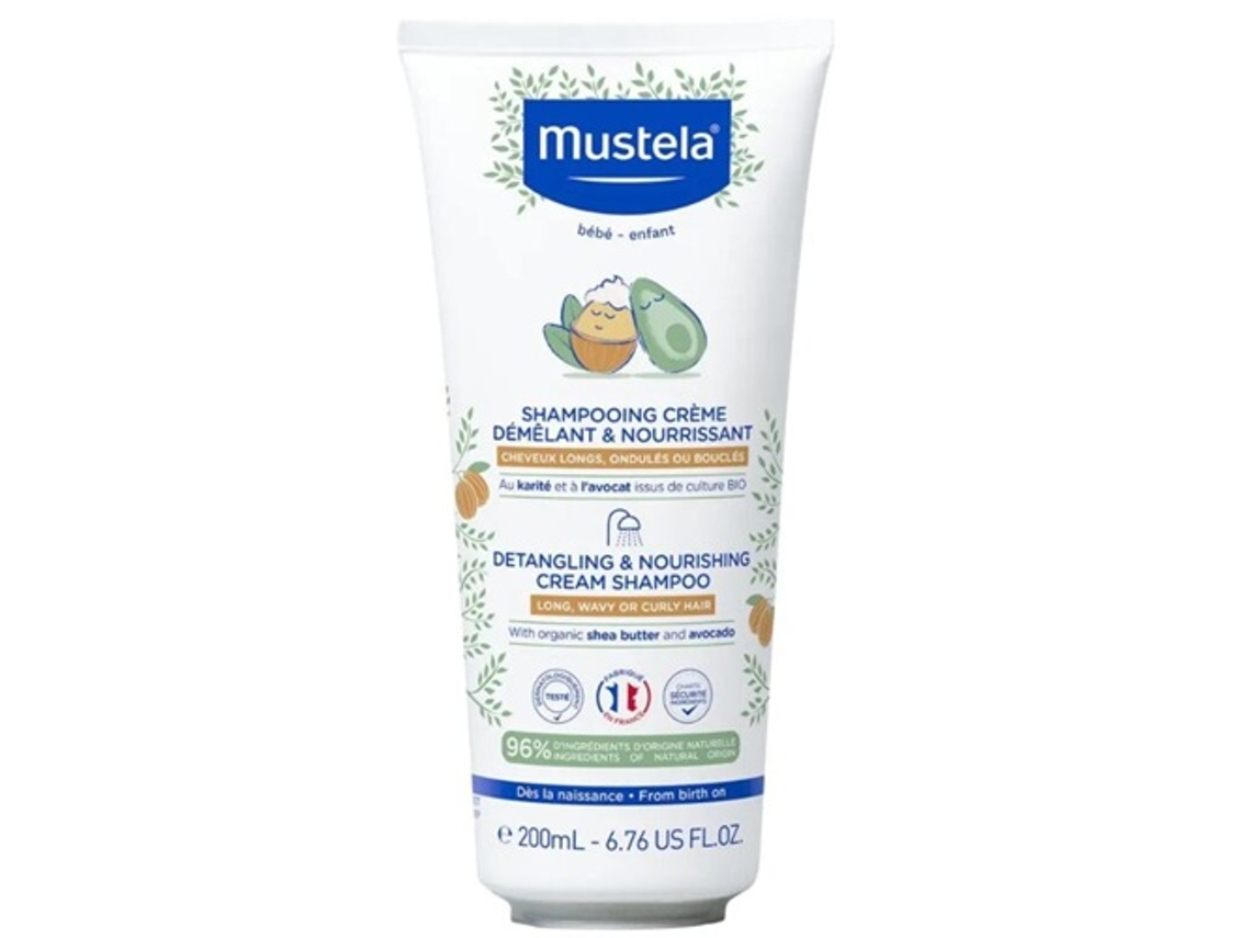 Mustela Desenentante Y Nutritivo Crema Champú 200 Ml