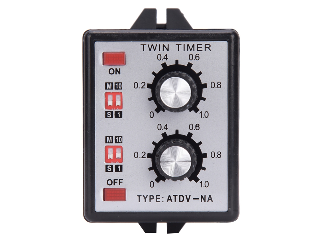 Relé Temporizador Con Control Giratorio Atdvna Ac110v 220v