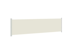 Maison Exclusive - Toldo Lateral Retráctil Para Patio Crema 600x160 Cm