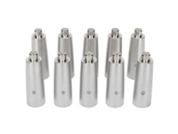 Adaptador Rca A Xlr Hembra A Macho Con Reducción De Ruido, Conector De Micrófono Metálico Para Equipos De Grabación Y Amplificadores.