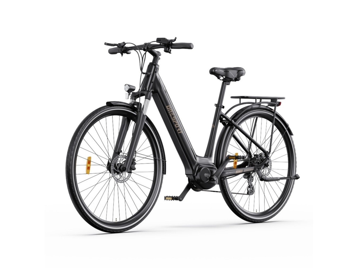 Bicicleta Eléctrica ONESPORT OT07 - Motor 250W Batería 36V10.4AH Neumáticos de 27,5 - Negro