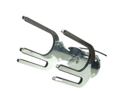 Soporte para wakeboard, compatible con 1 wakeboard y 1 kneeboard, acabado negro brillante, OEM pulido brillante