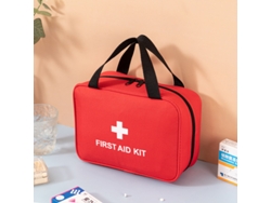 Botiquín médico compacto para traumatismos, botiquín de primeros auxilios, para emergencias en casa, coche, viajes o acampadas, organizador de medicamentos Tommy01