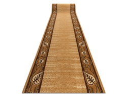 Alfombra de Pasillo Bcf Feliks Dorado Oscuro 140 cm