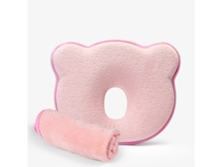 Almohada MDUG para corrección de cabeza, forma de nube (rosa)