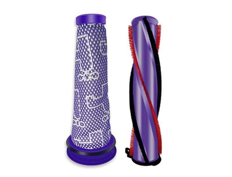 Barra de rolos escova filtro hepa para peças de aspirador de pó dyson dc50