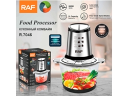 Picadora de carne eléctrica Euro Meter Home, máquina de relleno de gran capacidad, máquina de ajo, ablandador de carne, cocina, 2L Mdug