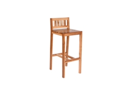 Taburete Teca Natural 40x47x100cm