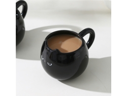 Taza de cerámica creativa con forma de gato, 380 ml/13 oz, versátil y ecológica. MDUG