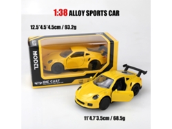 Modelo De Coche De Metal Fundido A Escala 1/38, Modelo De Coche Clásico, Juguete Para Niños