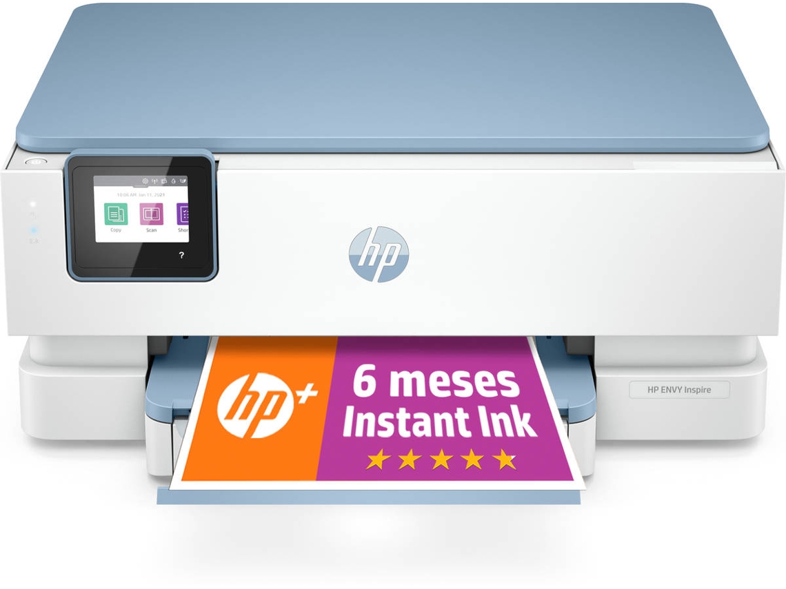 Impresora HP Envy Inspire 7221E (Multifunción - Inyección de Tinta - Wi-Fi - Bluetooth - Instant Ink)