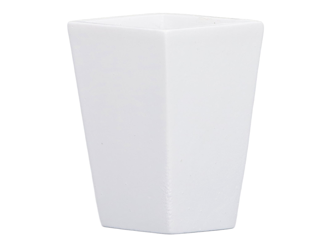 Maceta pequeña de resina blanca Mali para casa de muñecas escala 1:12 y decoración de jardín.