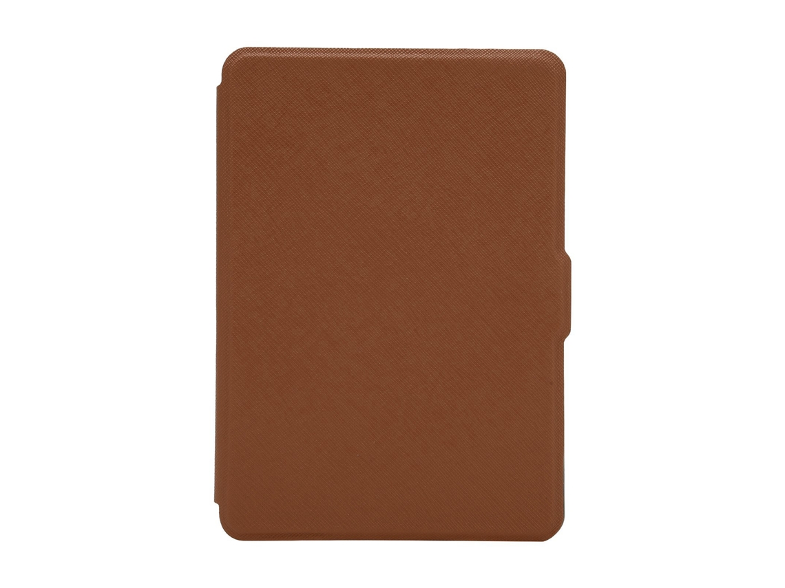 Caso Para E-book Protección Ligero Adecuado Para Kindle Paperwhite123 Patrón Cruzado Funda Protectora De Cuero Pu Para Lector