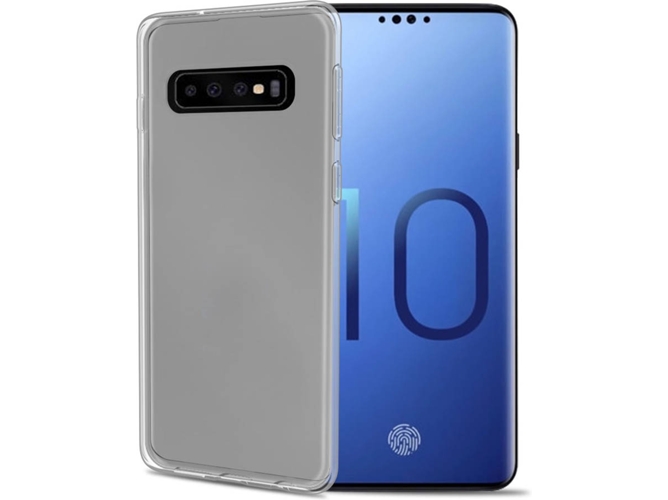 Carcasa Samsung Galaxy S10+ CELLY Gelskin Transparente
