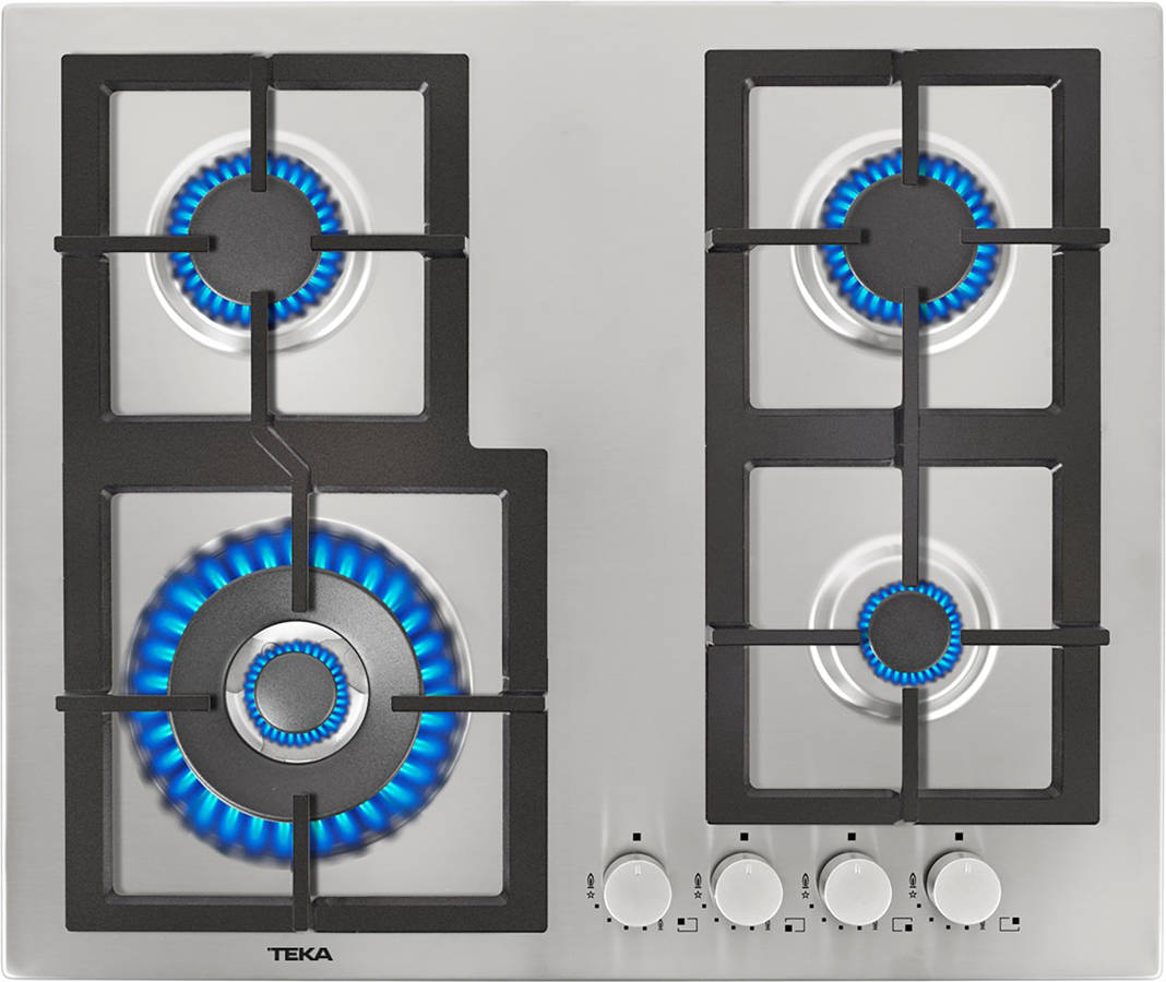 Encimera Teka 60 4g al independiente placa acero inoxidable cm e1 gas 4 fuegos de cocina 60cm quemadores efx60 efx604gai.al.drbut 40214060 efx604gaialdr 40214260 60.1