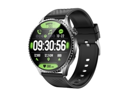 (negro) Smartwatch Con Pantalla Amoled, Monitoreo De Ácido Úrico Y Glucosa En Sangre Y Pago Fuera De Línea.