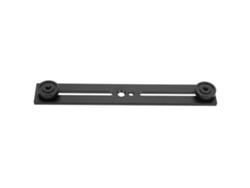TRUYUETY Soporte Portátil para Flash Doble con Tornillo 1/4'' para Trípode y Soporte de Luz para Cámara