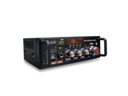 Amplificador De Cine En Casa Hifi Con Control Remoto, Bluetooth, Radio Fm Y Reproducción De Mp3.