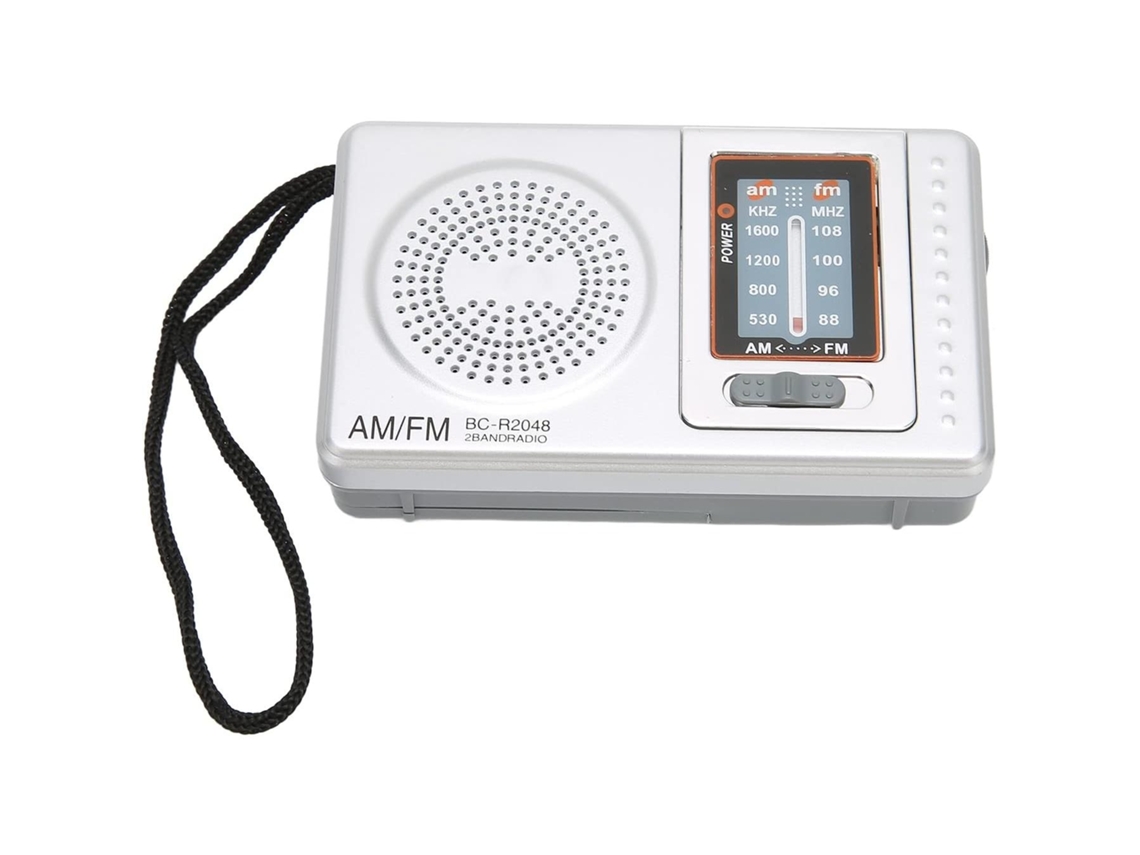 Radio Portátil De Onda Corta, Transistor Am/fm A Batería, Con Subwoofer, Calidad De Sonido Nítida.