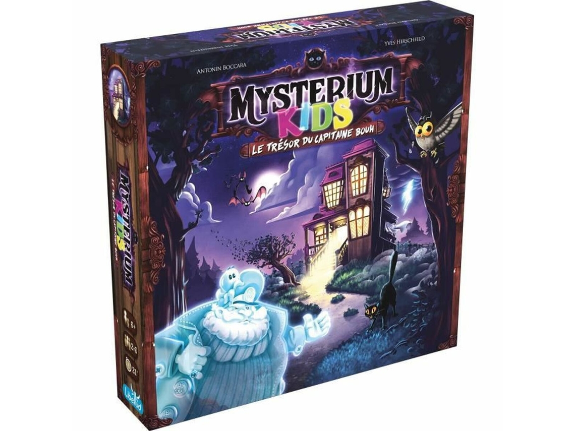 Juego de Mesa ASMODEE Mysterium Kids: Le Trésor du Capitaine Bouh (FR)