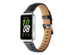 Pulsera de cuero con puntas redondeadas para Samsung Galaxy Fit 3