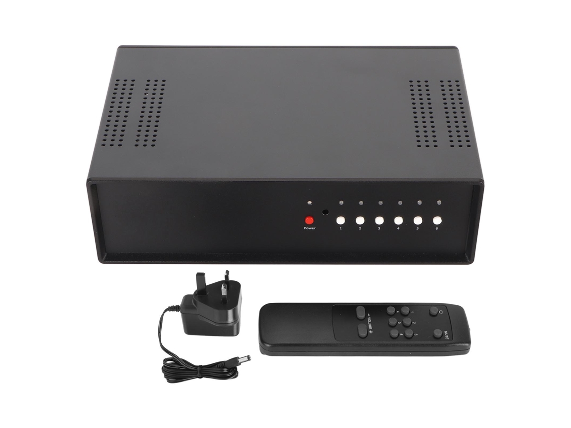 Convertidor de altavoces (amplificación pasiva, selección sin pérdidas)