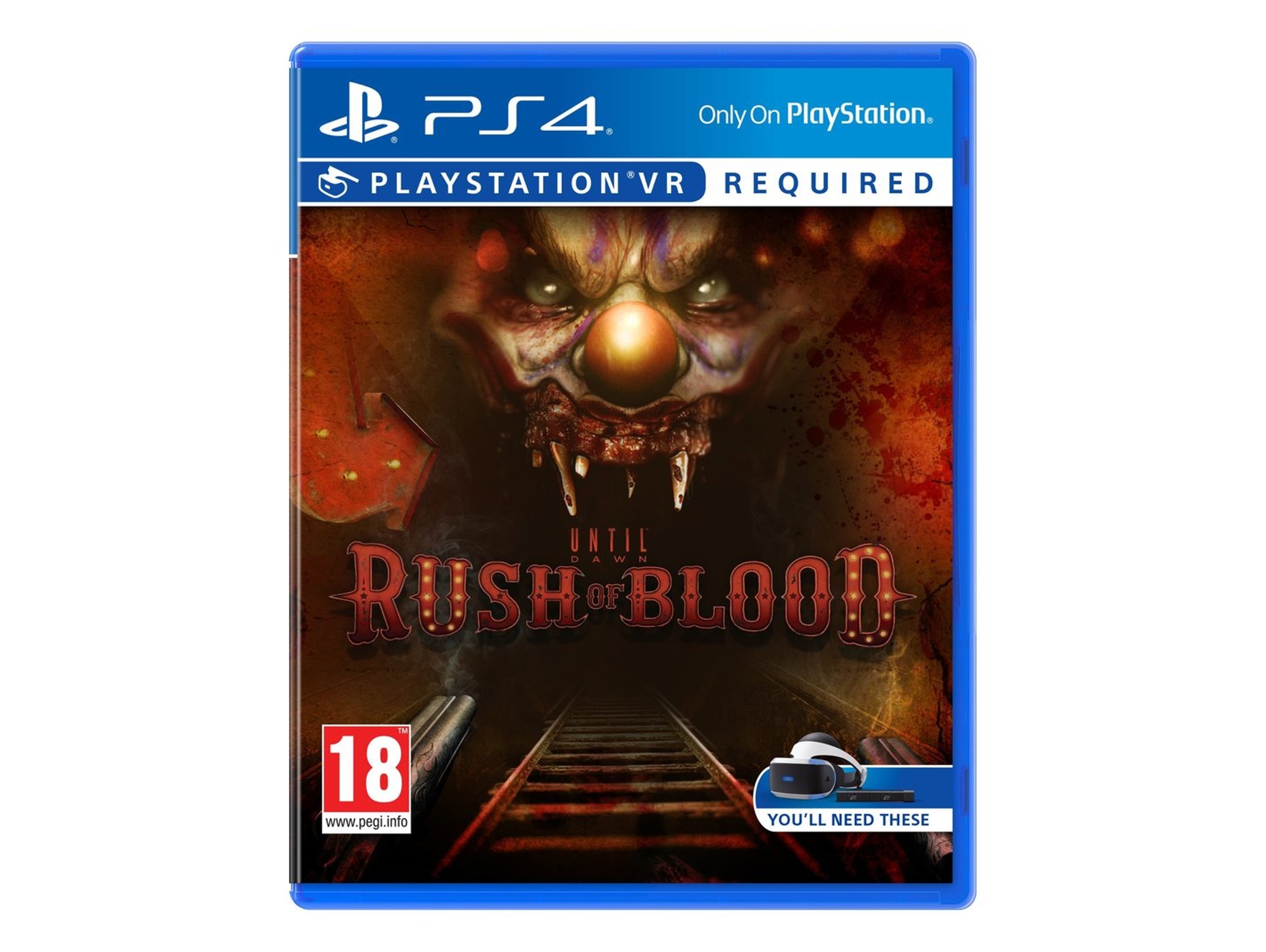 Juego PS4/PS VR Until Dawn: Rush of Blood VR