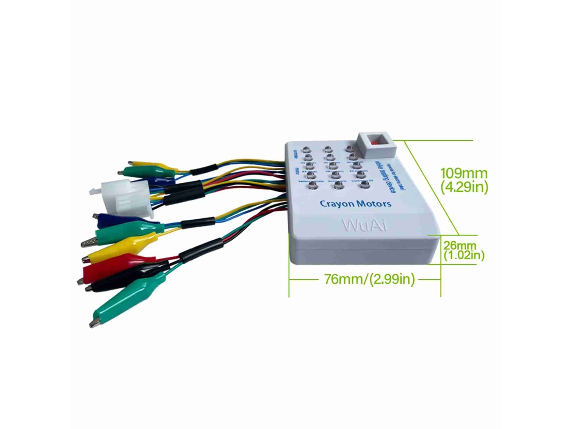 Probador Multifuncional Para Mantenimiento De Vehículos Eléctricos, Controlador De Efecto Hall, Freno, Batería.