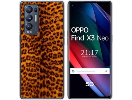 Carcasa Oppo Find X3 Neo TUMUNDOSMARTPHONE Animal 03