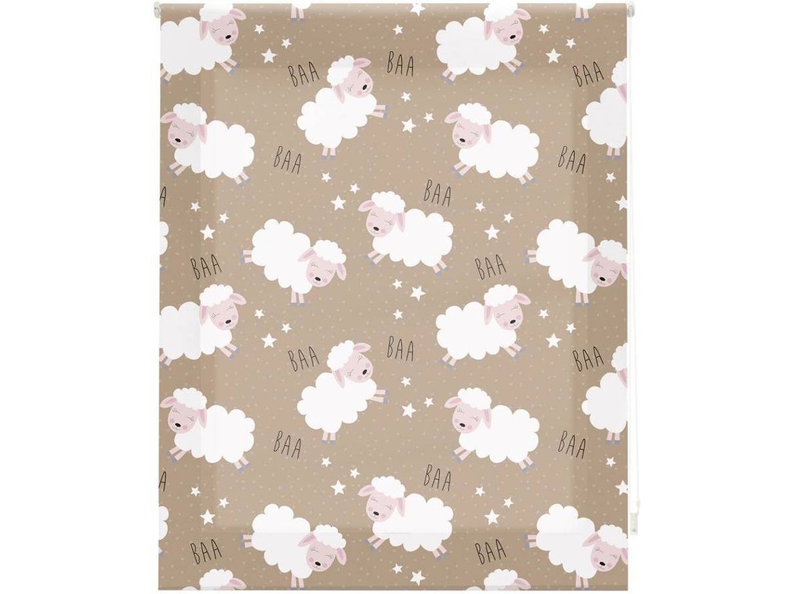 Estor Enrollable HAPPYSTOR Estampado Digital Infantil HSCI97023MARRON 165x250 cm