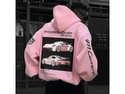 2026-sudadera Con Capucha Porsche 911 Para Entusiastas De Coches, Talla Oversize Unisex, Streetwear Casual