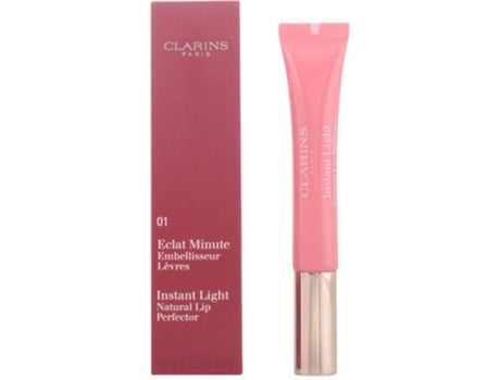 Labial CLARINS Eclat Minute Embellisseur Color 01 Rose Shimmer (12ml)