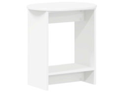 Maison Exclusive - Mesa Lateral Blanco 50 X 39,5 X 55 Cm Madera De Ingeniería
