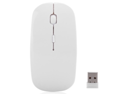 Ratón Inalámbrico 2.4g De 1600 Dpi Con 4 Teclas, Ergonómico, Para Portátil, Pc, Ordenador De Sobremesa Y Tableta, Con Conexión Usb.