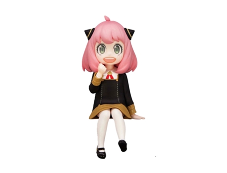 Anime spyfamily anya forger pvc tokoh aksi kawaii mainan buatan tangan koleksi periferal hadiah kawaii untuk anak-anak