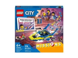 Missões de Investigação da Polícia Marítima - 60355 LEGO-CITY 