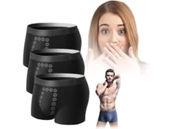 2026-3pcs Calzoncillos Para Hombres Con Terapia De Campo Energético Eft, Mejora La Circulación Y La Salud