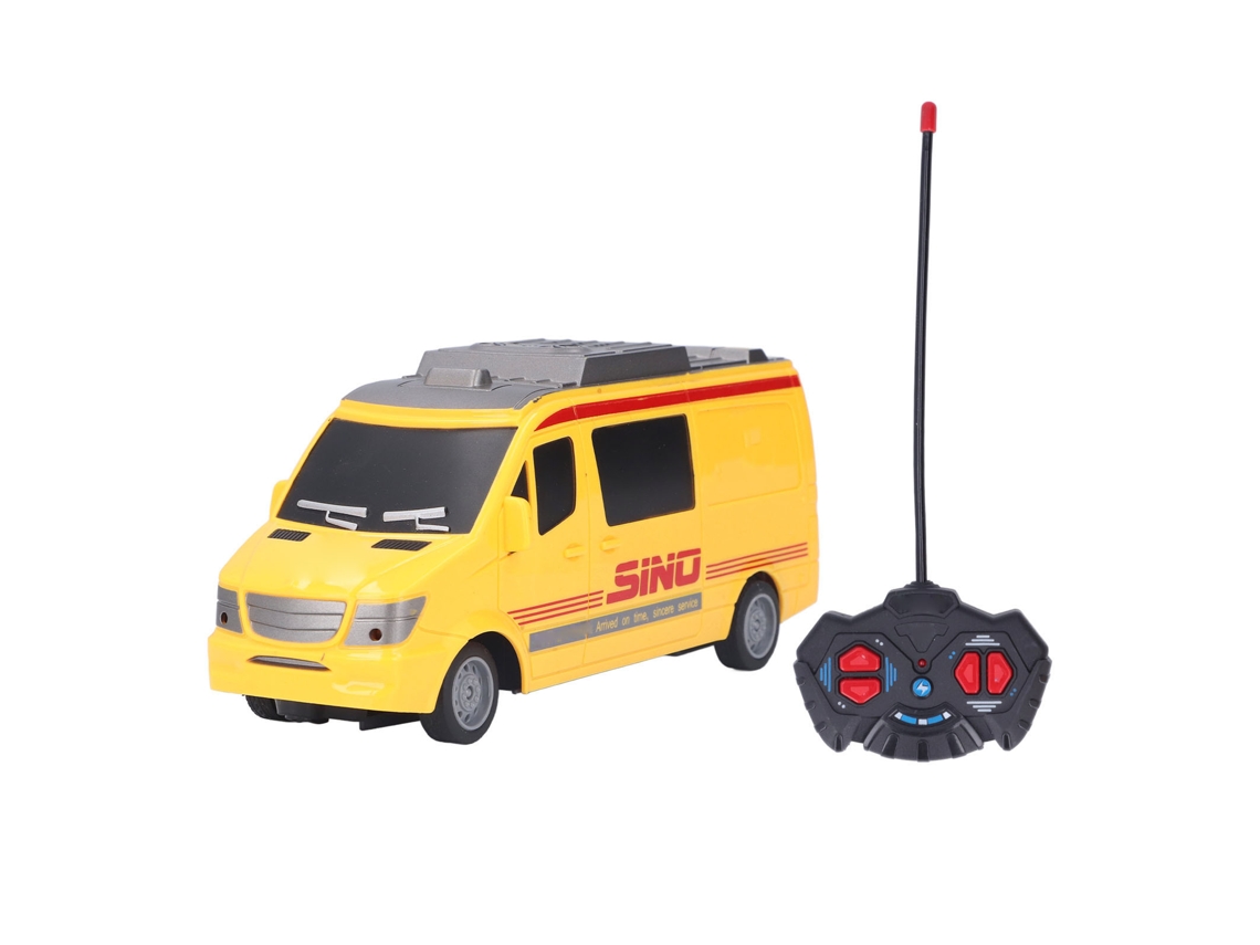 Ats-coche De Bomberos Rc Control Remoto Simulación Alta Estable Duradero Para Mayores De 3 Años Coche Express Juguete Rc