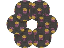 Absorbentes: Nuestros Posavasos Para Mesa De Comedor Están Hechos Algodón Y Poliéster.